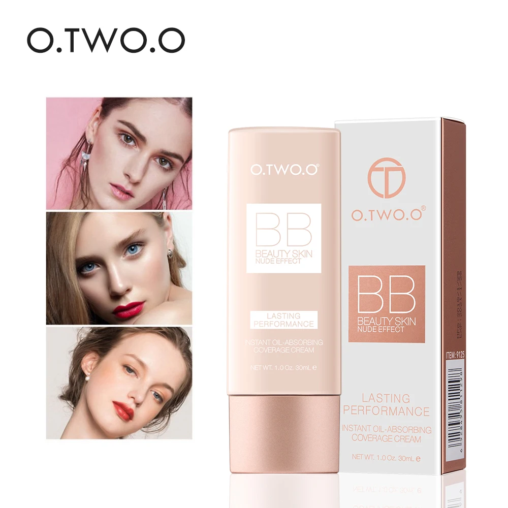 

O.TWO.O Natural Perfect Cover BB&CC Creams Concealer Moisturizing Cosmetics Foundation Makeup Bare Whitening 30ml