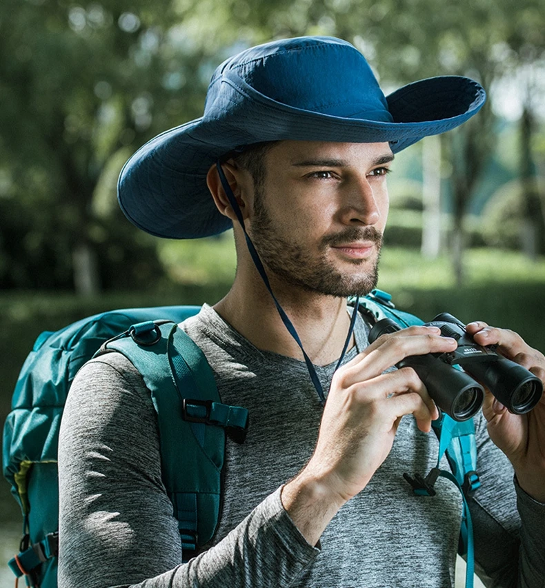 Naturehike мужская шляпа от солнца с широкими полями, солнцезащитная Кепка для лета, для пеших прогулок, рыбалки, для охоты в пустыне, гавайская