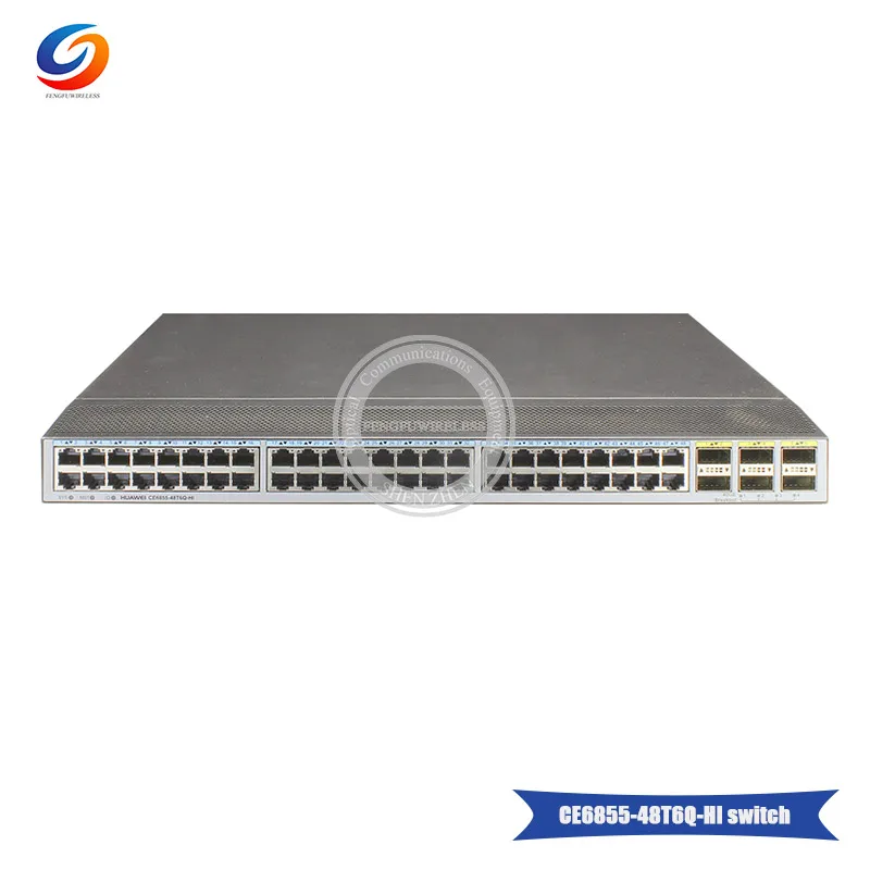 Хуа Вэй высокопроизводительные серии CE6800 переключатели CE6855-48T6Q-HI с 48 портами 10 гигабитный центр обработки данных