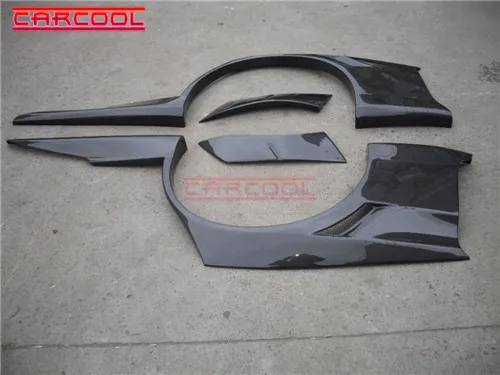 Автомобильный Стайлинг боди CF заднее крыло вспышка подходит для углеродного