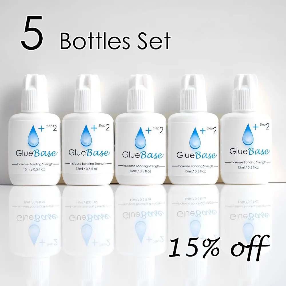 

[5 Set] Mia Glue Base Lash Primer for Eyelash Extension Pre-treatment Activate Glue by Mia Lash Laboratory