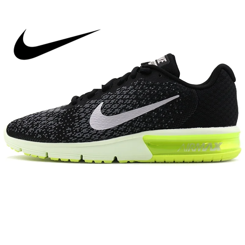 

Original New Arrival 2019 NIKE Brand AIR MAX SEQUENT 2 Men's Running Shoes Sneakers Lace-Up Breathable Cushioning Leisure 852461
