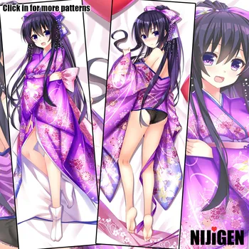 

Date A Live Yatogami Tohka Sexy 18R Cute Anime Dakimakura Decorative Pillow Case Cover Hugging Body