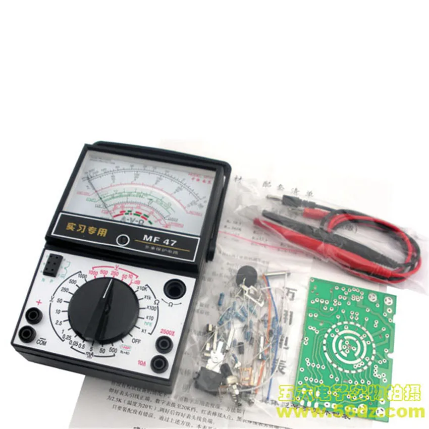 diy electronic kit MF47 multimeter suite pointer multimeter parts and