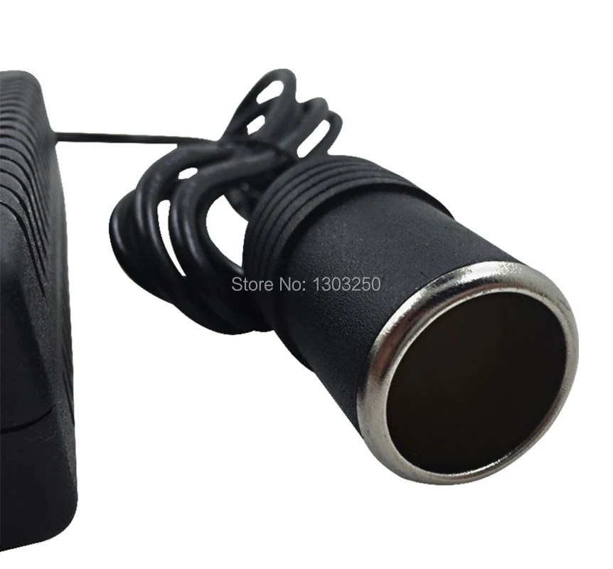 AC DC 12V 5A автомобильный прикуриватель адаптер питания 60W Переключатель для