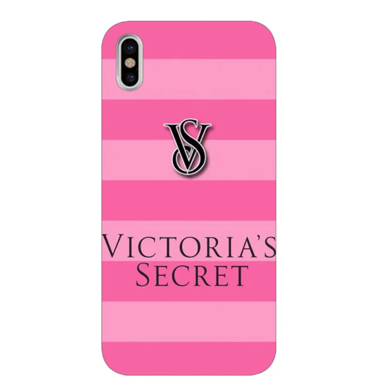 Модный розовый чехол-футляр для телефона из мягкого ТПУ Victoria secret для iphone 6 6 S 7 8 Plus 5s 5 SE X XR XS Max 10