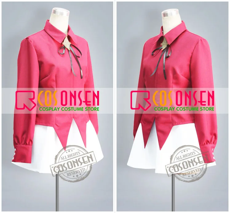 Косплей ONSEN Fate/Zero Irisviel von Einzbern Косплей Костюм простая одежда полный комплект все размеры на заказ