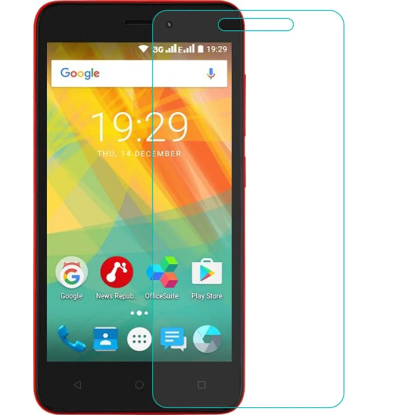

2PCS NEW Screen Protector phone For Prestigio Wize G3 phone Tempered Glass SmartPhone Film Protective Screen Cover