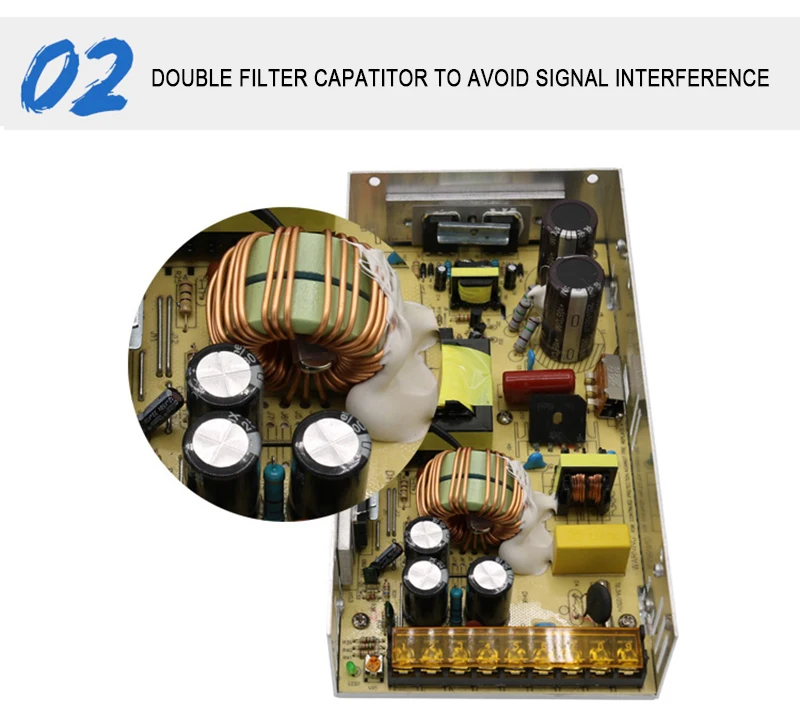 JC мощность DC12V 30A 360 Вт Питание Adatper питания для светодиодный Светодиодный модуль адаптер освещения трансформатор напряжения