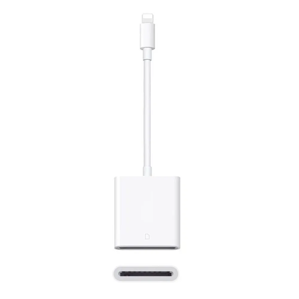 Адаптер Lightning-sd-карта для камеры, совместимый с OTG кабелем для передачи данных, цифровой комплект для iPad мобильного телефона Android IOS