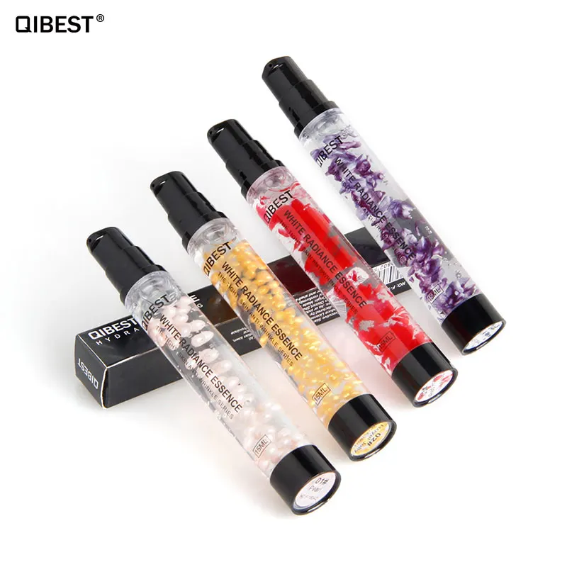

Qibest Petal Face Serum Makeup Moisturizing Bees Essence Cream Liquid Foundation Nourish Moisture Skin care Cosmetic Primer