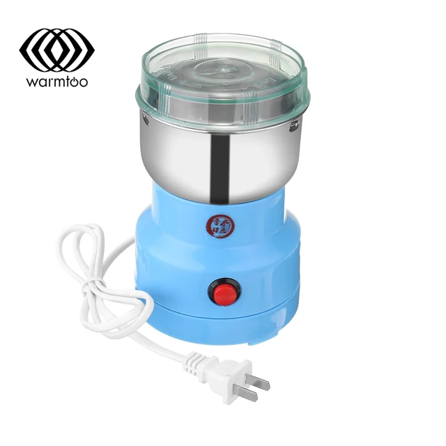 warmtoo NEW Electric Herbs Spices Nuts Grains Coffee Bean Grinder Mill Grinding DIY Tool Home Medicine Flour Powder Crusher