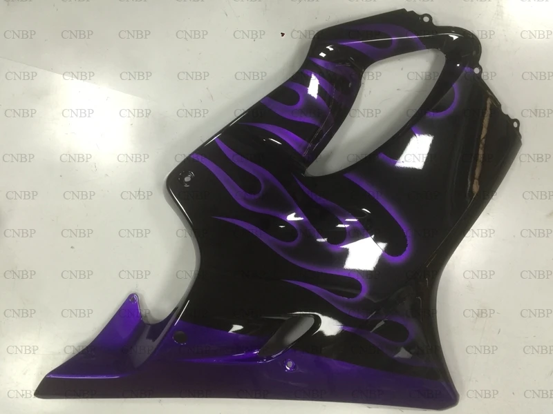 CBRF4 1999-2000 Abs обтекатель Cbr600 F4 1999 Обтекатели для Honda Cbr600 00 черный фиолетовая оправа обтекатели