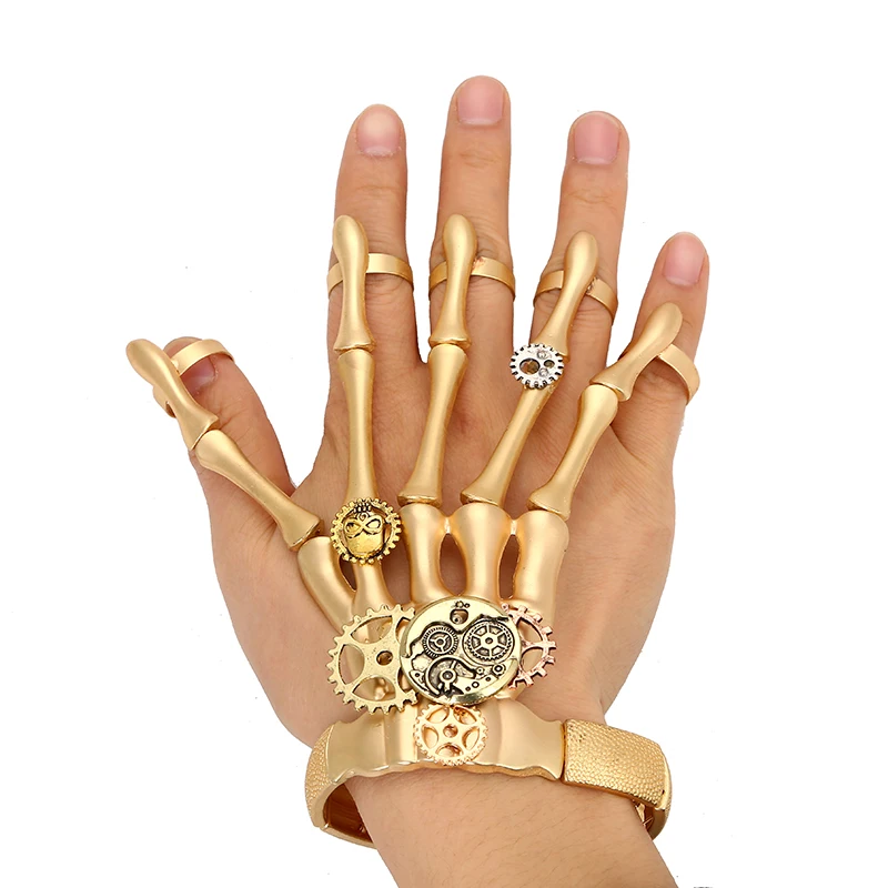 Skeleton Ring Bracelet