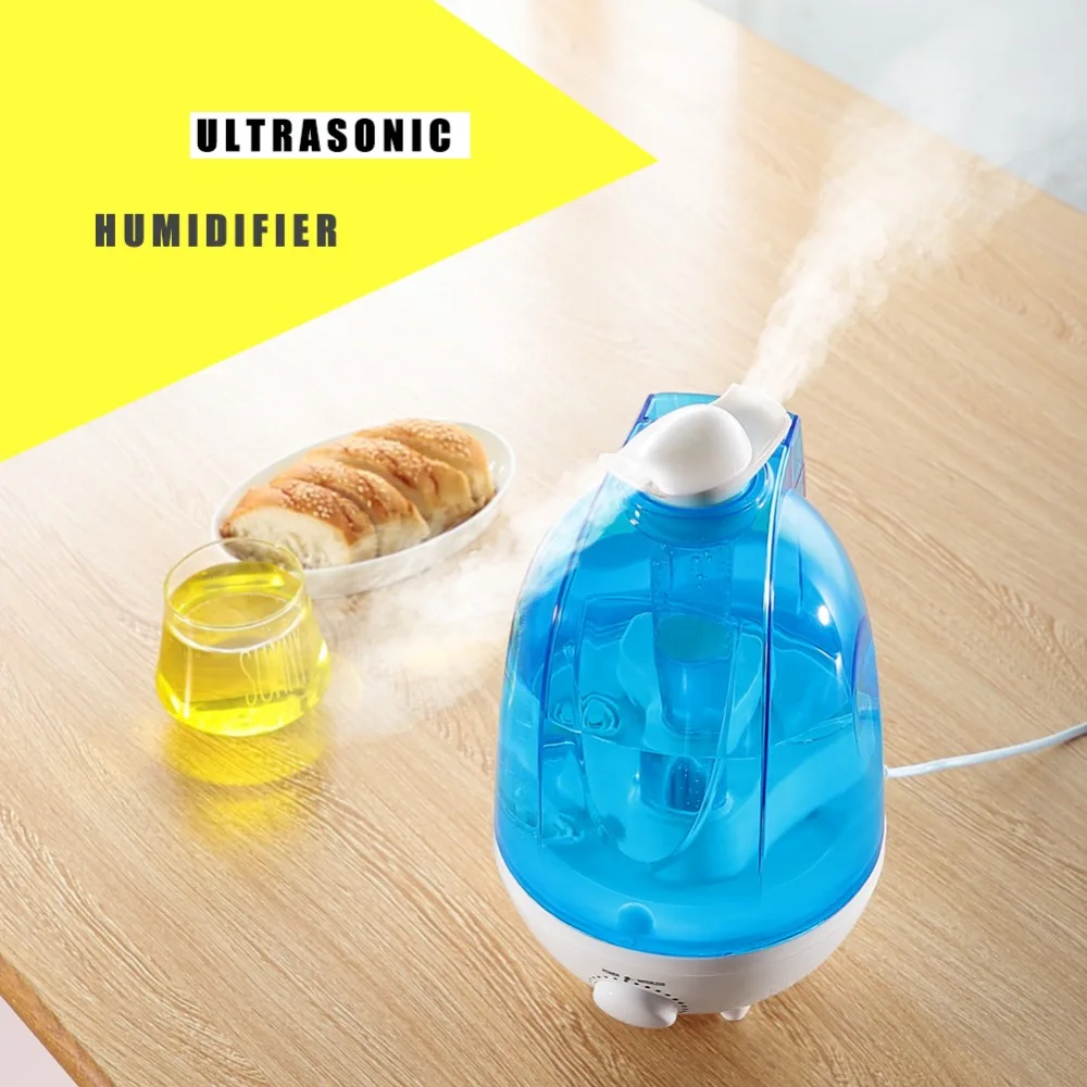 3L4L Large Capacity Air Humidifier Mini Ultrasonic Humidifier Aroma Diffuser Mist Maker Air Purifier Humidificador LED Lamp (4)