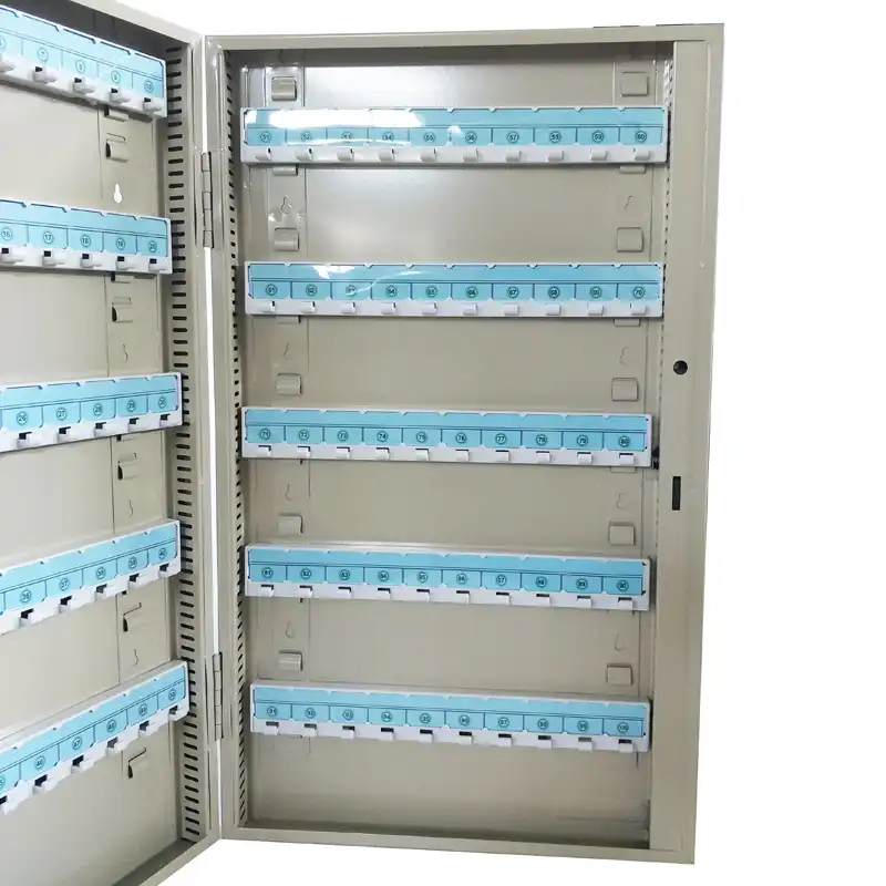 100 Hooks Lock Box Key Lock Box Cabinet Storage Safe Wall Mount