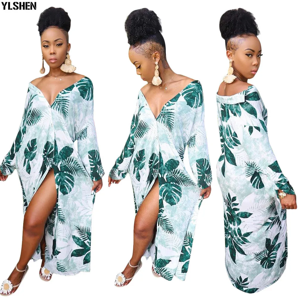 African Dresses For Women African Clothes Africa Dress Print Dashiki Ladies Clothing Ankara Plus Size Africa Women Dress 09