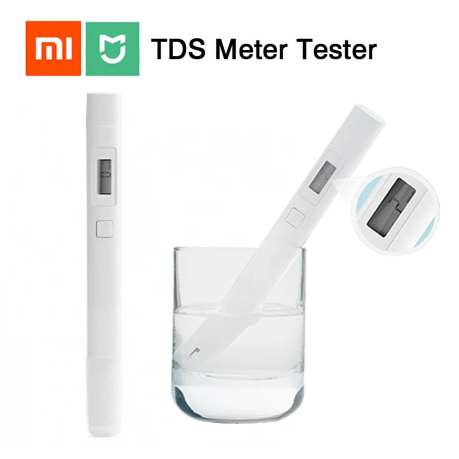 Оригинальный Измеритель Качества Воды Xiaomi Mijia TDS портативный тестер качества