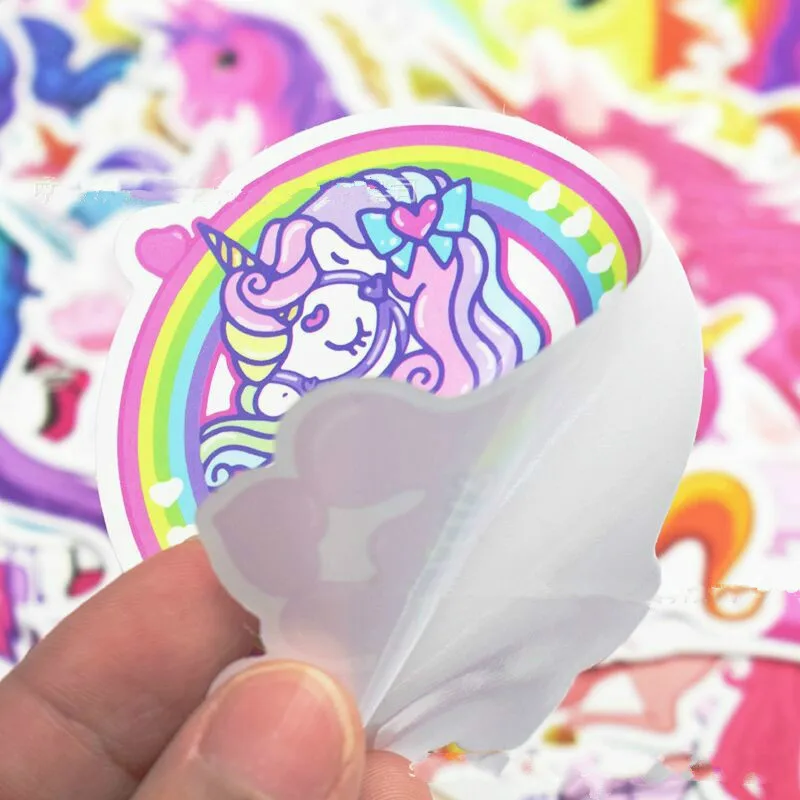 30 шт./партия наклейки Unicornio Единорог украшения для дня рождения детский душ Детские вечерние DIY украшения сувениры