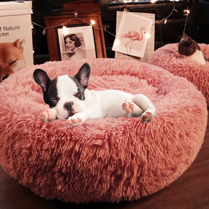 

JORMEL 2019 Fashion Soft Pet Bed Cat Nest Winter Thick Warm Dog Kennel Teddy House for Small Dogs