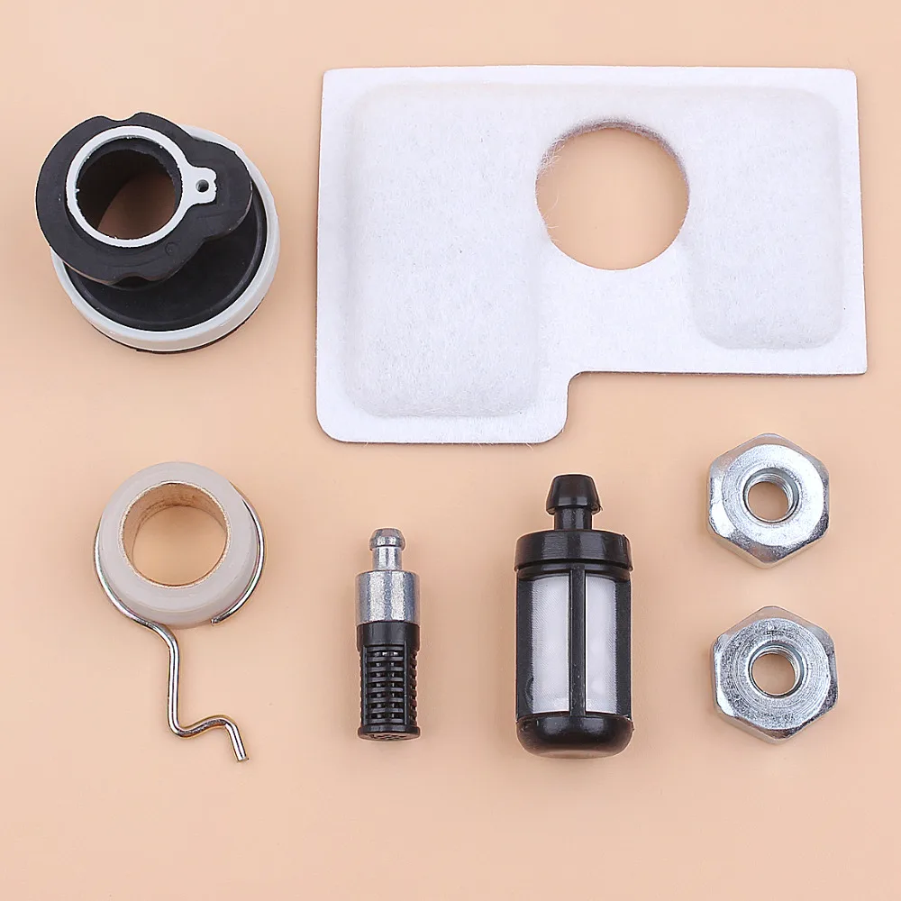 

Air Oil Filter Intake Manifold Worm Gear Bar Nuts Kit For STIHL MS180 MS170 018 017 MS 180 170 Chainsaw Chain Saws