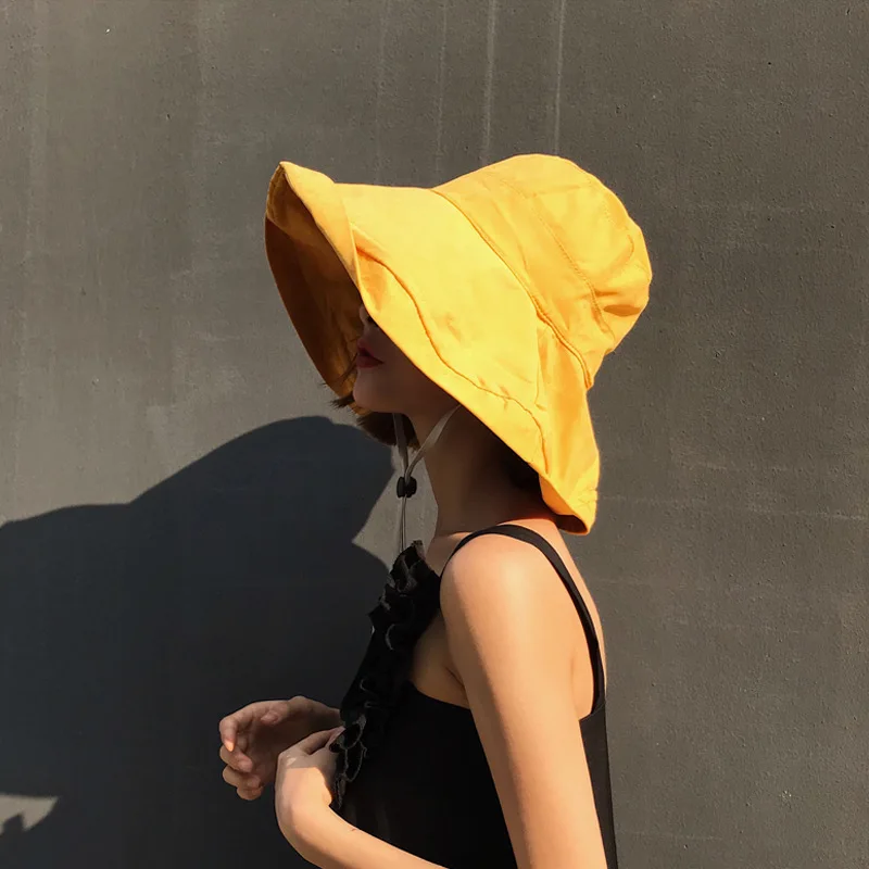 Chapeau Femme Ete Повседневная однотонная цветная трубочка шляпа универсальная индивидуальная портативная пляжная шляпа лаконичная Солнцезащитная шляпа