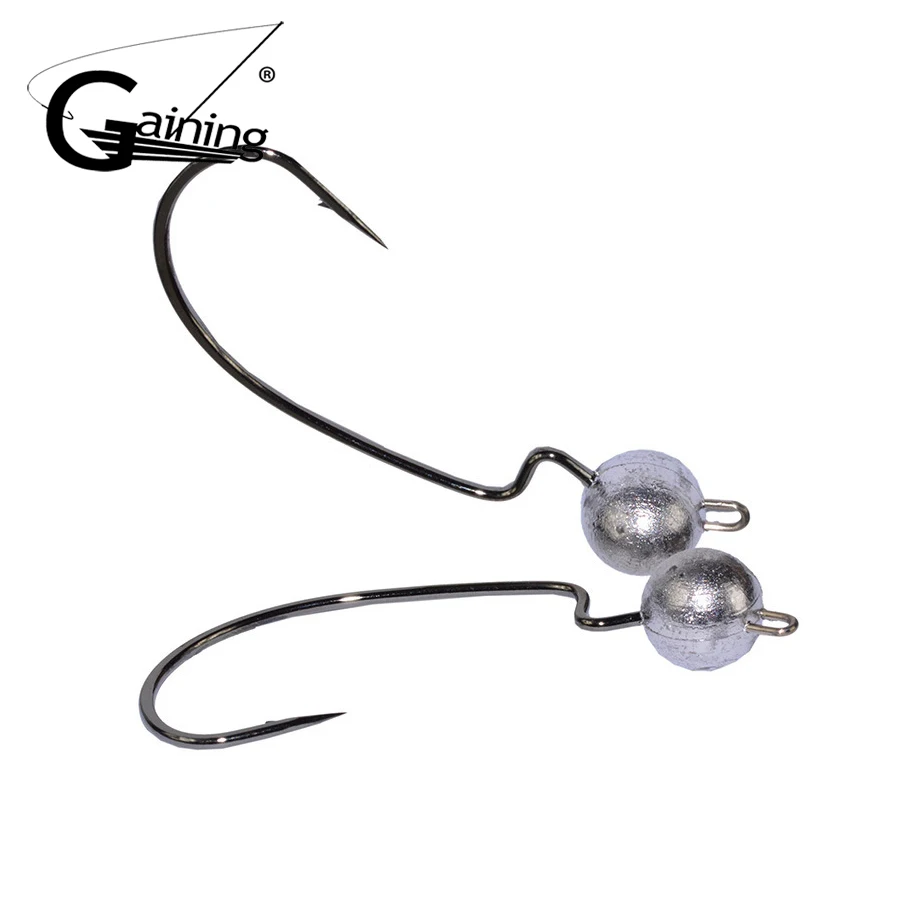 12 шт кривошипный Lead Jig Head с зазубринами 3.5g 5g 7g мягкие приманки отсадочные червь