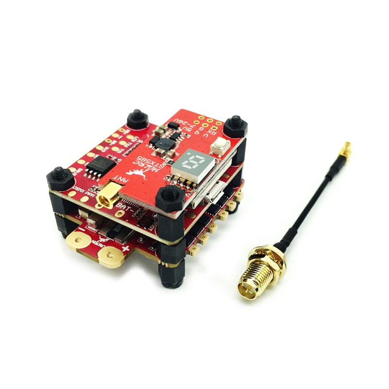 HGLRC Титан плюс F460 и GTX585 стека AIRBUS F4 OSD+ Dinoshot 60A Blheli_32 ESC+ GTX585 VTX SMA женский