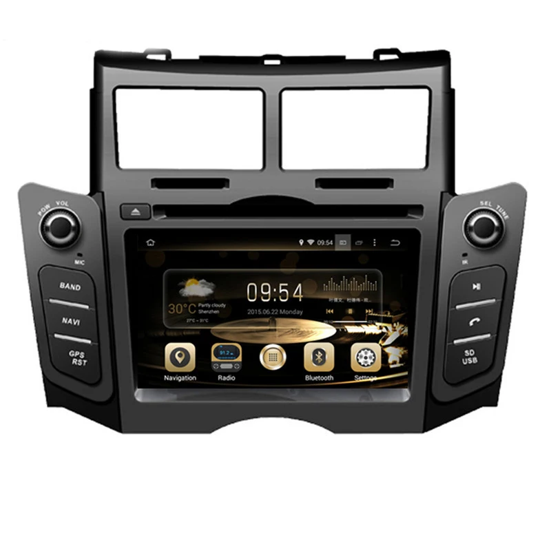 Flash Deal Ectwodvd Octa Quad Core 4G/2G Android 9.0 Car Multimedia DVD Player for Toyota Yaris 2005 2006 2007 2008 2009 2010 2011 0