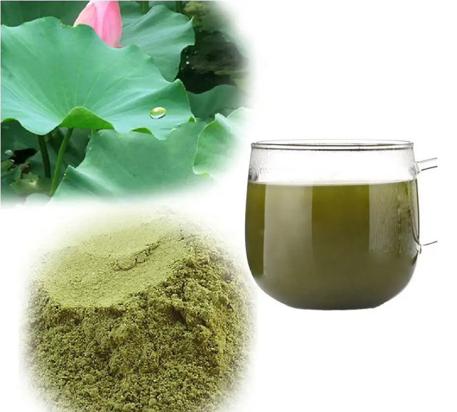 200g GMP certified 99 Natural Lotus Leaf Powder Slimming Tea Healthy
