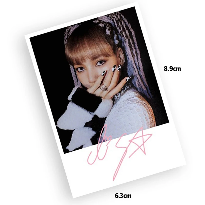 40 шт./компл. BLACKPINK KILL THIS LOVE Album LOMO фото карта самодельная открытка