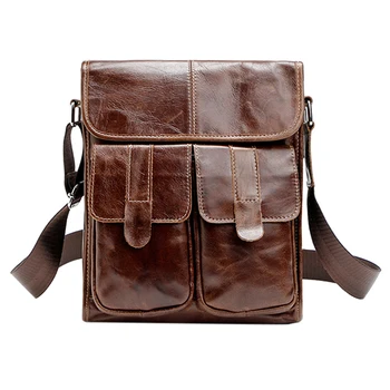 

FONMOR Vintage Mens Bag Handbags Shoulder Men Cross Body Bags Briefcase Cortex