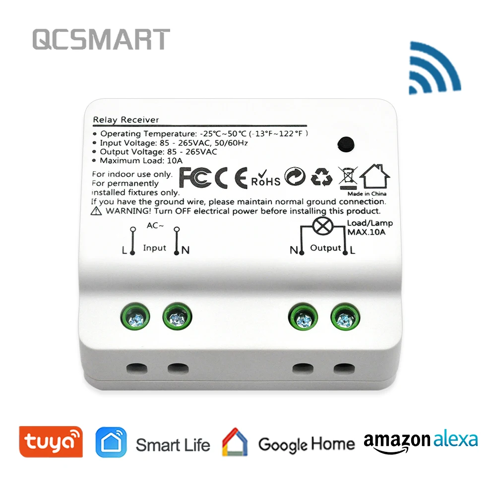 Tuya Smart Life WiFi Switch Module Breaker 15A, Google ...