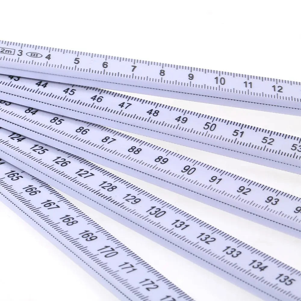 

KKMOON 1M 2M Affordable Portable Carpenter Wooden Folding Ruler