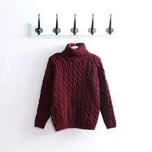 Одежда для малышей свитера для мальчиков г. Зимний хлопковый свитер для маленьких мальчиков детские топы, пальто Вязаная верхняя одежда повседневная детская одежда 3st045