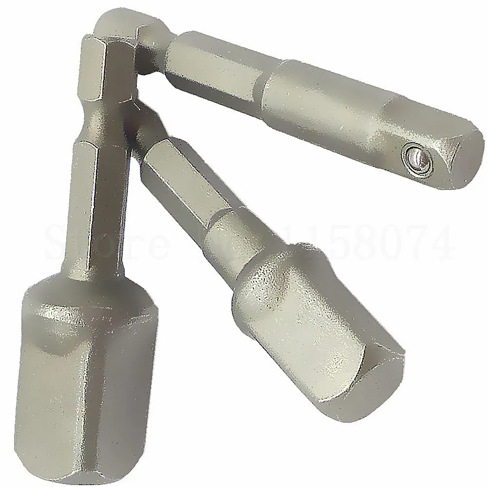 Hex Power Drill Driver Socket Wrench Adapter Extension Bar Bit