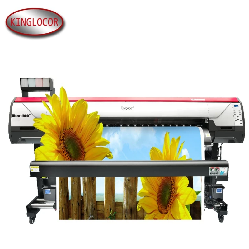 

locor Ultra-1900 Plus 190CM Large Solvent Based Inkjet Printer . Two DX5 Head Outdoor Banners Printer