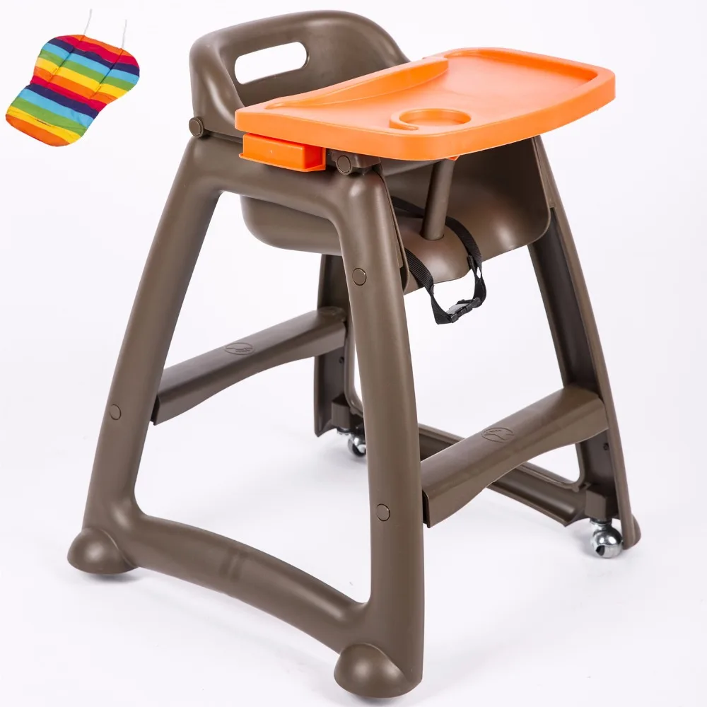baby high chair with wheels