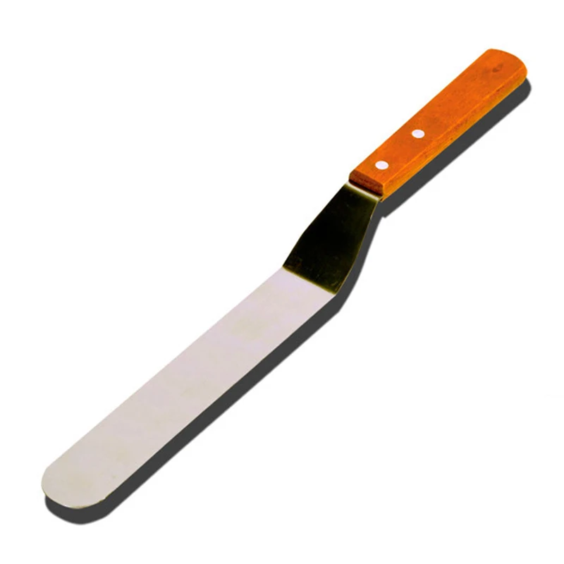 6 inch style 2 6/8/10 дюймов из нержавеющей стали для масла нож для кремового торта шпатель гладкой обледенения глазурь разбрасыватель удобрений помадка, кондитерские изделия для украшения тортов - Цвет: 6 inch style 2