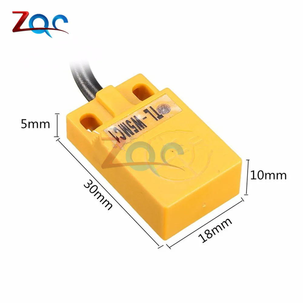 TL-W5MC1 5 мм 3 провода Индуктивный датчик обнаружения переключатель NPN DC 6-36 в 12 В