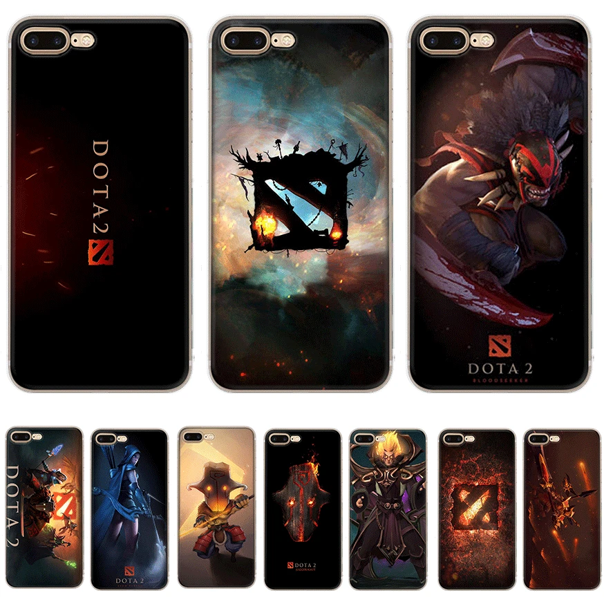 Мобильный телефон чехол для iPhone 6 6s 7 8 Plus 11 Pro XR X XS Max 5 5S SE новый Dota 2