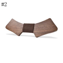 Деревянный галстук-бабочка ручной работы персонализированные Git для мужчин отец мальчик Свадебная деревянная бабочка