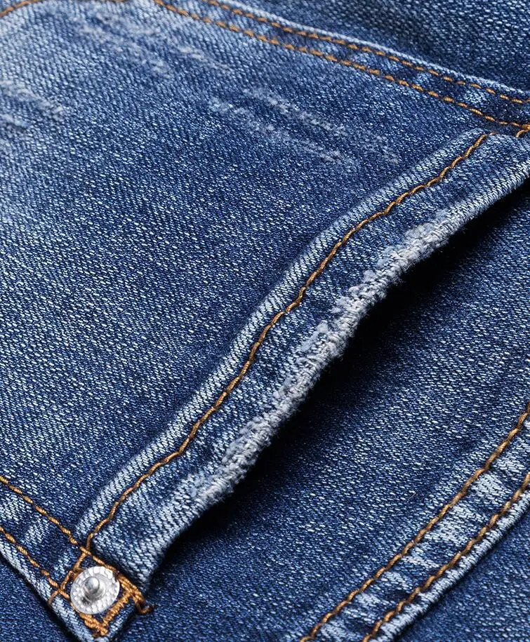 Moda jihan Для женщин Джинсы для женщин Брюки для девочек Мотобрюки для женщин Нашивки сделать старый Винтаж Жан Мотобрюки Дамская мода рваные