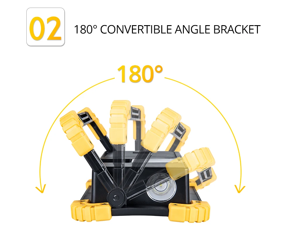 20W Portable Lantern Light USB RechargeableBattery Powered COB Floodlight Outdoor Camping Lawn Work Lamp Lantern LED Worklight (7)