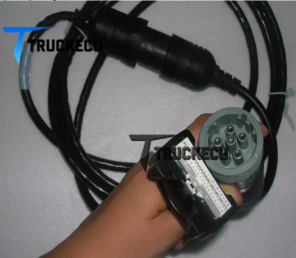 

9 pin 88890034 diagnostic cable+ vcads 6 pin cable for volvo vcads interface 88890020 diagnosis scanner 88890034 9 Pin Cable