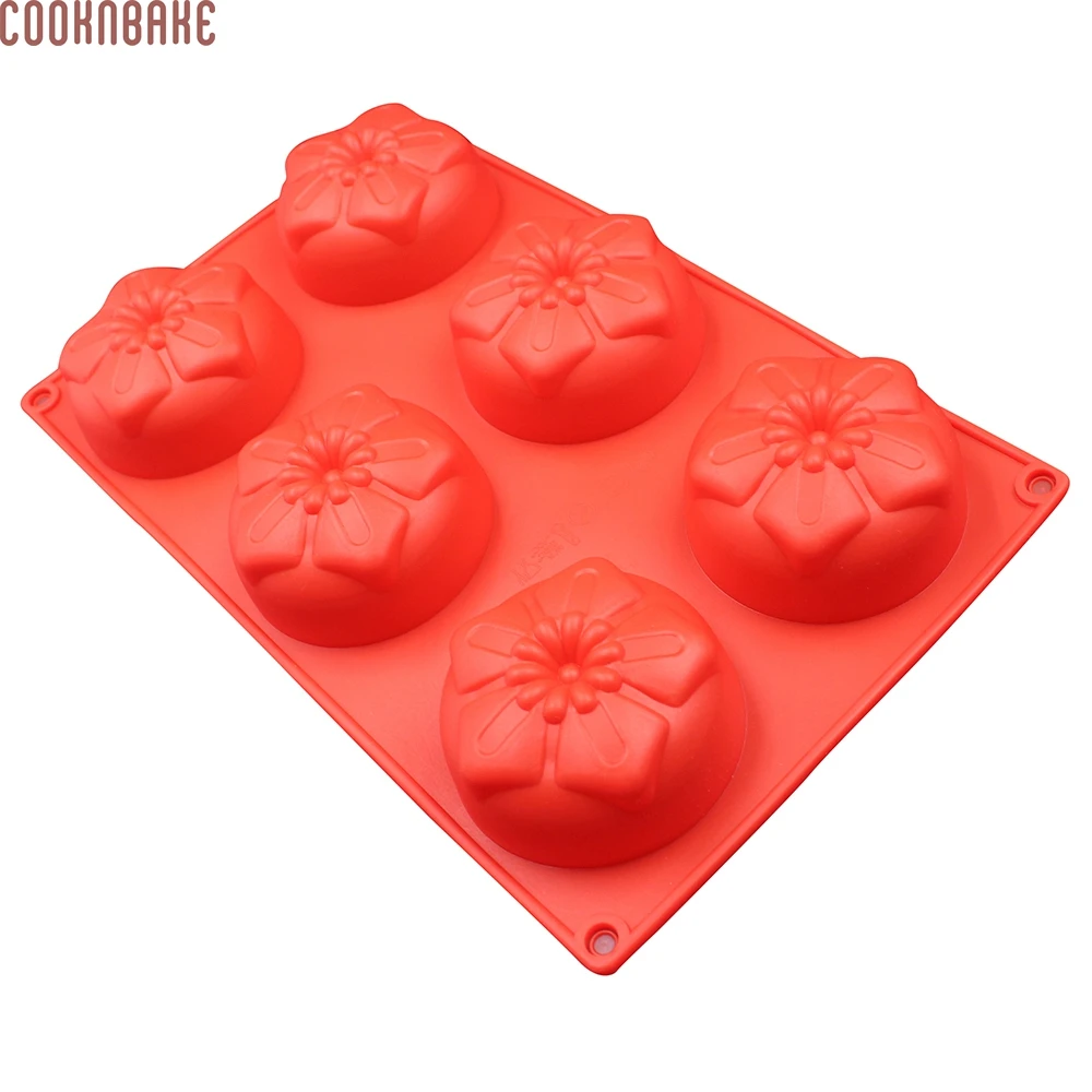 COOKNBAKE мыло ручной работы Силиконовая Форма Торт Шоколад Желе Пудинг цветок|mold