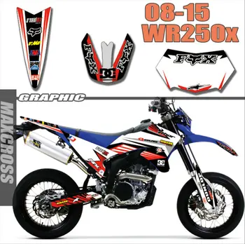 

Graphics Decals Stickers Motocross MX For Yamaha WR250X 2008-2015