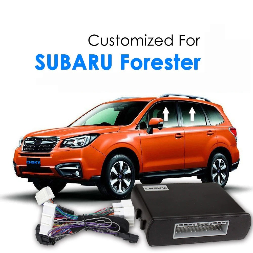 

DC 12V Car Power Window Roll Up Closer For Subaru Forester 2009 to Present Auto Four Doors Remotely Close The Windows