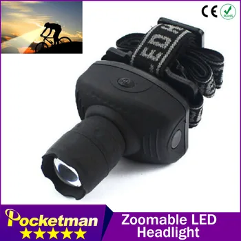 

600Lumen LED Headlamp Flashlight Frontal Lantern Durable Zoomable Head Torch Light Bike Riding Lamp For Camping Hunting