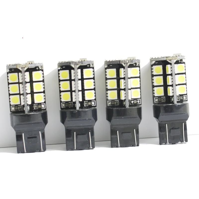 Meetrock T20 W21W 7443 27 SMD 5050 светодиодный чистый белый автомобильный Автомобильный